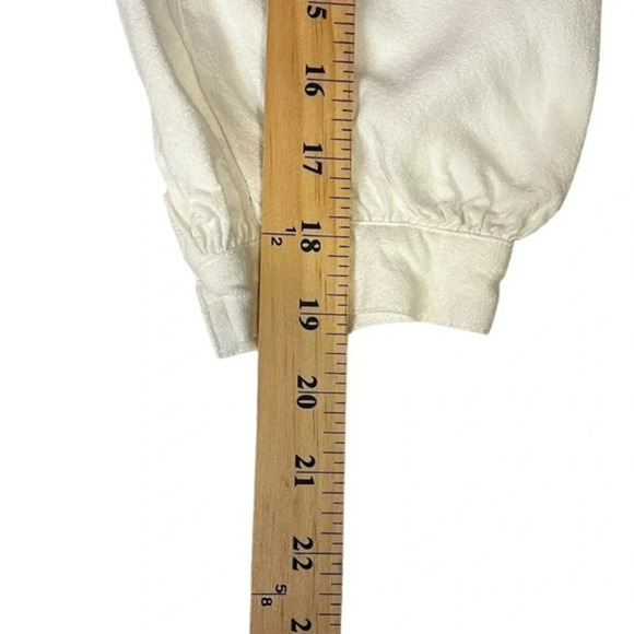 Club Monaco White Contemporary Short‎ Romper 3/4 Sleeve Size 0 - Picture 8 of 14